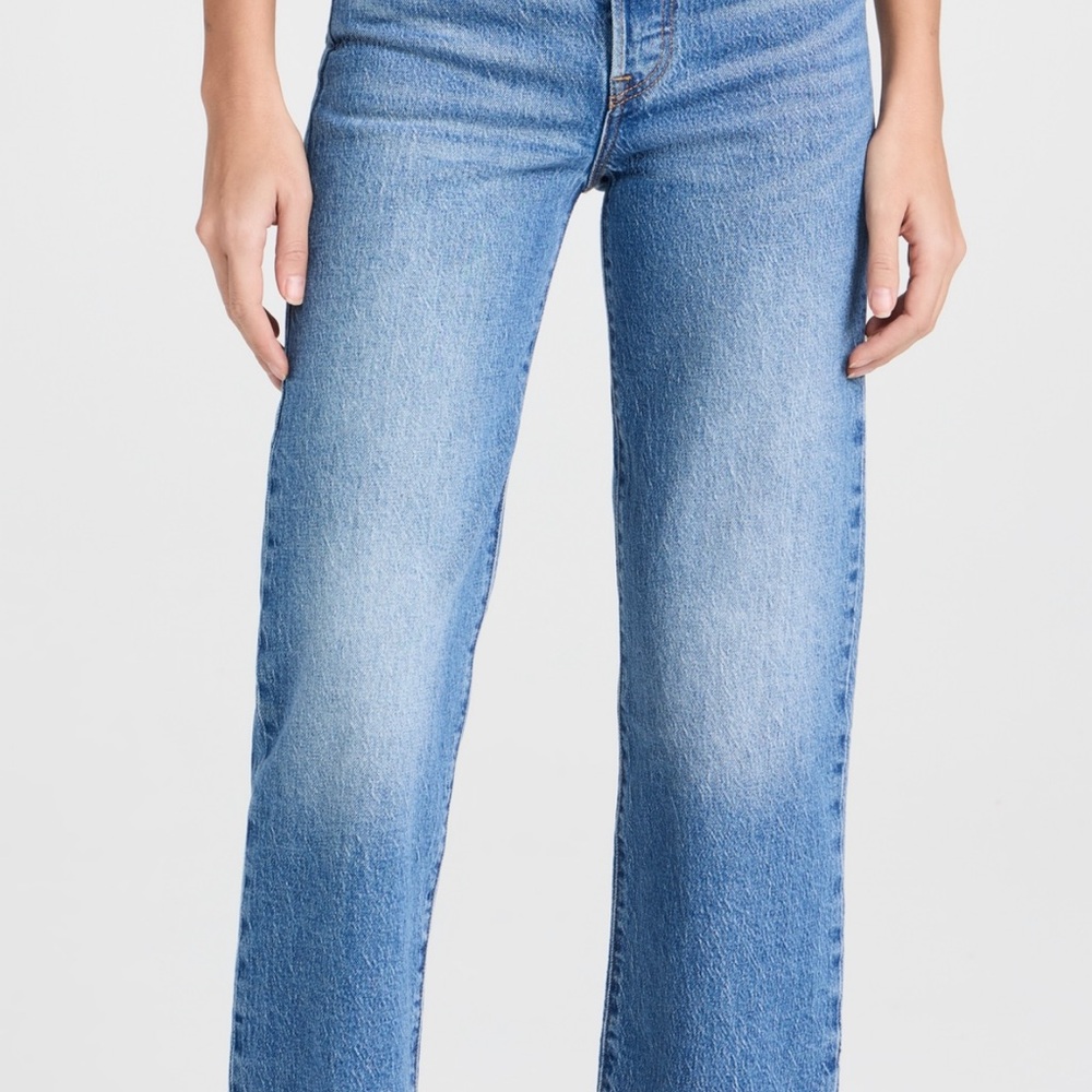 Levi’s rib cage straight ankle